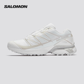 Salomon XT-PATHWAY 中性運動鞋 | 輕量戶外探索鞋款 | 黑色/白色