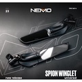 กระจกมองหลัง Rizoma Nemo Winglet CNC สากล รุ่น 1367-6