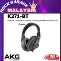 AKG K371-BT Headset Bluetooth Over-ear Hitam 50mm Titanium-Coated Driver