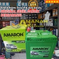 Amaron Hi Life NS40ZL Aki Mobil 35Ah Kering Tahan Panas dan Karat