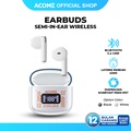 Acome AT01 PRO Earphone TWS Bluetooth 5.4 IPX4 Waterproof Hitam