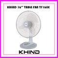 KHIND TF168SE Kipas Meja 16" Warna Winter Grey