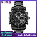 นาฬิกาข้อมือ SKMEI 1389 เอสเคเอ็มอีไอ สแตนเลส กันน้ำ LED