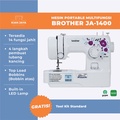 Mesin Jahit Portable Brother JA1400 | Multifungsi dan Praktis