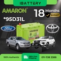 Amaron 95D31L Bateri Kereta - Kapasiti Tinggi & Tahan Lama