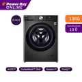แอลจี เครื่องซักผ้าฝาหน้า FV1413S2BA 13 กก. เทคโนโลยี AI DD™ และ TurboWash™360°