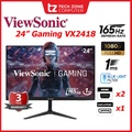ViewSonic VX2418-P-MHD 23.8" FHD Gaming Monitor dengan VA Panel, 165Hz Refresh Rate & FreeSync Premium