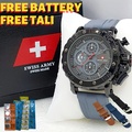 Jam Tangan Pria Swiss Army 9218 Chronograph Aktif
