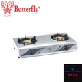Butterfly BGC-868/343 Stainless Steel Double Gas Stove - Portable dan Mudah Digunakan