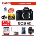 Canon EOS 6D - Kamera DSLR Full-Frame dengan Sensor CMOS 20.2MP dan Sistem Pembersihan