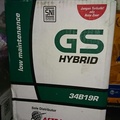 Aki GS Astra 34B19R Hybrid 34Ah - Aki Basah untuk Mobil