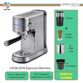 Mesin Espresso Lebensstil Kollektion LKCM-201X - Stainless Steel 20 Bar Pressure