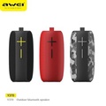 Awei Y370 手提藍牙喇叭 20W輸出 IPX5防水 RGB燈效 TWS互聯 USB-C