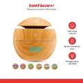 Taffware HUMI H41 Aromatherapy Humidifier Desain Kayu 130ml Lampu RGB