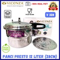 Presto VICENZA V328 12 Liter - Panci Presto Stainless Steel