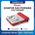 Kompor Gas Portable Cosmos CGC123PNRED 2 in 1 Ceramic Burner Red