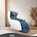OGAWA Genix Massage Sofa Hybrid Kursi Pijat - Mist Blue, Espresso