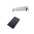 Tecnogas เครื่องดูดควัน TNP HDS6048DG แบบฝังเฟอร์นิเจอร์