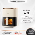 Gaabor AF-45T01A Air Fryer 4.5L Digital Touch Screen Anti Lengket