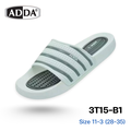 ADDA 3T15 รองเท้าแตะ EVA Unisex ลายแถบ กันน้ำ สวมใส่สบาย