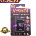 V-GEN 16GB Class 10 Turbo Series MicroSDHC - Kartu Memori Cepat dan Tahan Lama