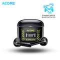 Acome AT01 Earphone TWS Bluetooth 5.3 IPX4 Waterproof Ultra Ringan