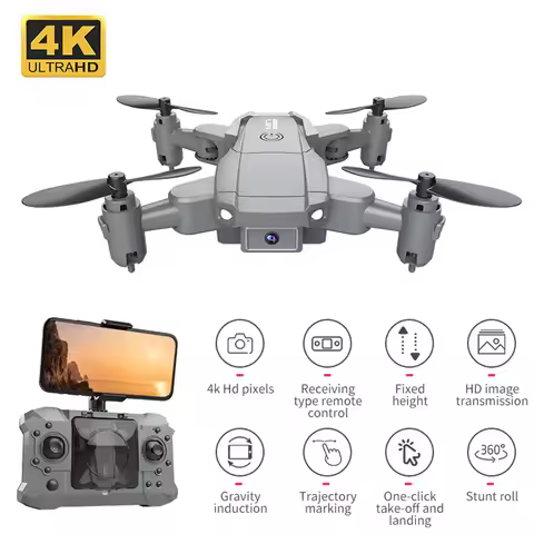 KY905 Mini Drone 4K 1080P Kamera HD WiFi FPV Aerial Photography Foldable Quadcopter