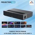 Formovie THEATER 4K Ultra Short Throw Projector ความสว่าง 2800 ANSI Lumens สีดำ