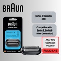 Braun 53B Kepala Penyelenggara Rambut Elektrik untuk Siri 5 & 6