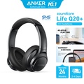 Anker Soundcore Life Q20 - Headphone Over-Ear Hitam dengan Bateri 40 Jam dan Pencemaran Bunyi Aktif