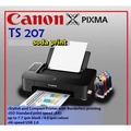 แคนนอน PIXMA TS207 เครื่องพิมพ์อิงค์เจ็ท พิมพ์งานได้รวดเร็ว
