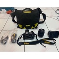 Nikon D3300 DSLR Kamera - APS-C CMOS Sensor 24.2MP, ISO 100-25600, 11 Titik Fokus, Layar LCD 3 Inci