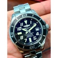 Breitling Superocean A17366 - Jam Tangan Diver 42mm Stainless Steel Hitam