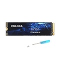 Ediloca EN705 2TB PCIe Gen4 NVMe M.2 2280 SSD - 最大読み込み速度5000MB/s、PS5対応