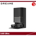 Dreame X40 Ultra - Robot Vacuum dan Mop Hitam 12,000 Pa dengan Kapasiti Debu 300 ml
