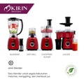 Kirin Blender KBB-1750PL Set 4-in-1 Juicer Chopper Dry Mill