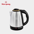 Điện Quang ĐQ EKT06 1518 BL - Ấm đun nước siêu tốc, dung tích 1.8L, màu Bạc, Cam, Đen