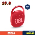 JBL Clip 4 Pembesar Suara Bluetooth Kalis Air