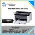 Canon LBP 2900 Laser Printer Monochrome Hitam Putih