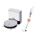Mister Robot Hybrid หุ่นยนต์ดูดฝุ่นและถูพื้น ขนาด 310x310x76 มม. ความจุน้ำ 300 มล.