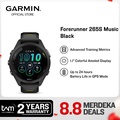 Garmin Forerunner 265S Music - Jam Tangan GPS dengan Musik Offline, Pelacakan Kesehatan dan Fitur Smartwatch