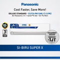 Panasonic CS/CU PN12AKJ AC Split Si-Biru Nanoe X 1.5 PK