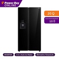โตชิบา ตู้เย็น Side by Side รุ่น GR-RS755WIA-PGTH(22) สี Black Mirror