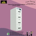 Falcon FRC-4 Fire Resistant Cabinet 1550x525x755mm, Stainless Steel, Keylock & Combination Lock