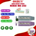 Đệm Chườm Nóng Nikio NK-202 - Dòng Cao Cấp Có Khóa Dán, Kích Thước 120x28cm, Màu Tím, Xanh Rêu