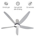 Quạt trần Panasonic F-60TAN 5 cánh, màu bạc, đường kính 60 inch, công suất 37W