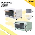 Khind OT10 10L Oven Hijau - Peralatan Memasak Elektrik Kecil dengan Kapasiti 10 Liter