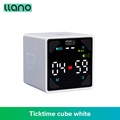 Pomodoro Cube Pomodoro Timer จับเวลาดิจิตอล พลาสติก 4.6x4.3cm สำหรับการทำงาน การเรียน และการทำอาหาร