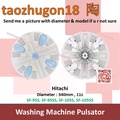 Mesin Cuci Top Loading Hitachi SF-105S - Cool Gray, 715mm x 1088mm x 776mm