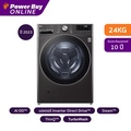 แอลจี เครื่องซักผ้าฝาหน้า Inverter 24 กก. รุ่น F2725SVRB.ABLPETH